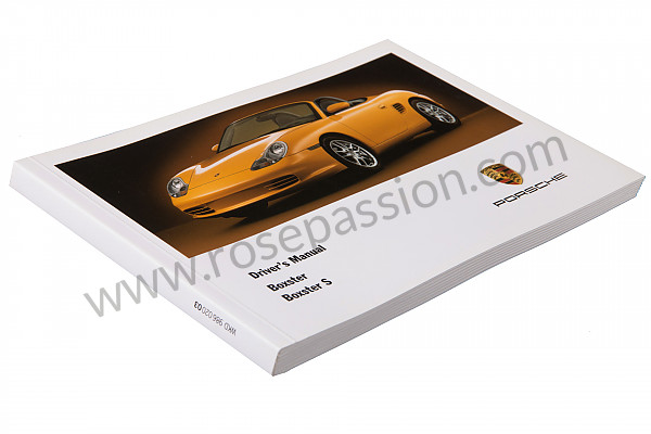 P83711 - Betriebsanleitung und technisches handbuch für ihr fahrzeug auf englisch boxster boxster s 2003 für Porsche 