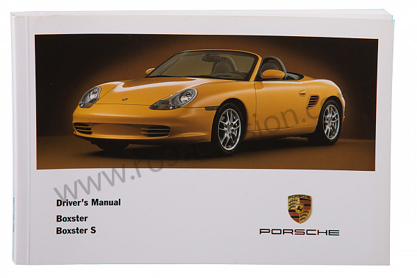 P83711 - Gebruiks- en technische handleiding van uw voertuig in het engels boxster boxster s 2003 voor Porsche 