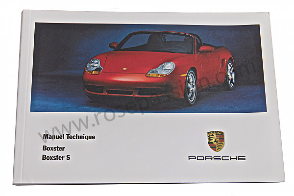P84842 - Betriebsanleitung und technisches handbuch für ihr fahrzeug auf französisch boxster boxster s 2001 für Porsche 
