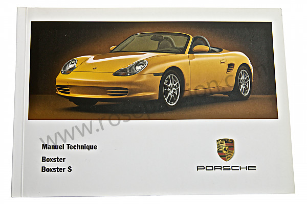 P84841 - User and technical manual for your vehicle in french boxster boxster s 2003 for Porsche 