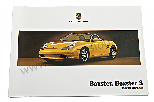 P91451 - Manuale d'uso e tecnico del veicolo in francese boxster boxster s 2004 per Porsche 