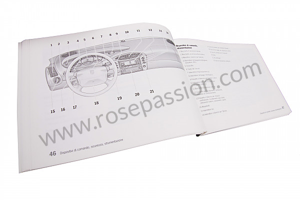 P82266 - Betriebsanleitung und technisches handbuch für ihr fahrzeug auf italienisch boxster boxster s 2000 für Porsche 