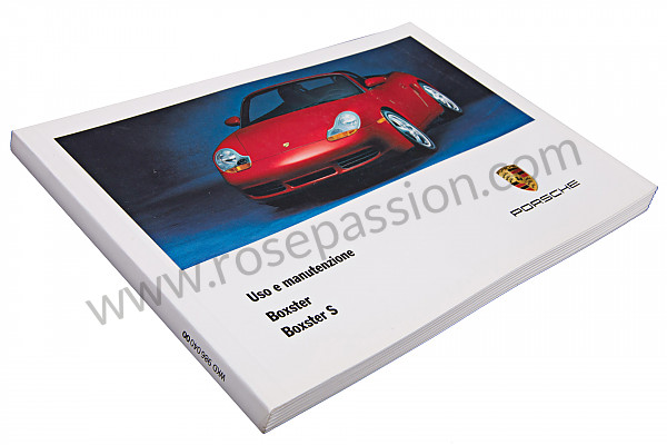P82266 - Manual de utilización y técnico de su vehículo en italiano boxster boxster s 2000 para Porsche Boxster / 986 • 2000 • Boxster s 3.2 • Cabrio • Caja manual de 6 velocidades
