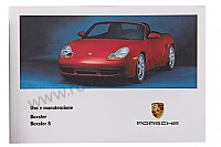 P86410 - Betriebsanleitung und technisches handbuch für ihr fahrzeug auf italienisch boxster boxster s 2001 für Porsche 