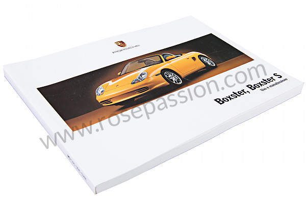 P91764 - User and technical manual for your vehicle in italian boxster boxster s 2004 for Porsche 