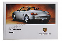 P80347 - Manuale d'uso e tecnico del veicolo in italiano boxster boxster s 1998 per Porsche 