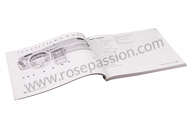 P83706 - Manual utilização e técnico do seu veículo em espanhol boxster boxster s 2002 para Porsche 