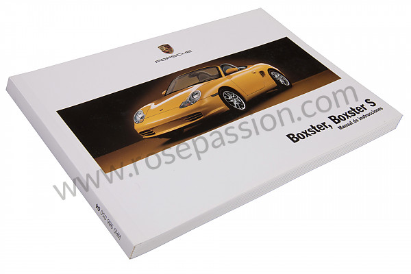P91243 - Betriebsanleitung und technisches handbuch für ihr fahrzeug auf spanisch boxster boxster s 2004 für Porsche 