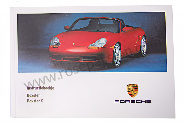 P83610 - Manual de utilización y técnico de su vehículo en holandés boxster boxster s 2001 para Porsche 