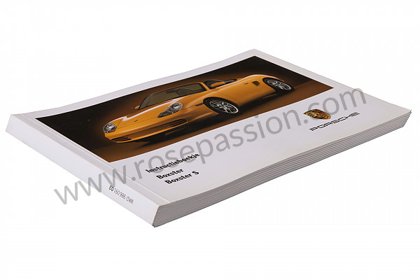 P86412 - Manuale d'uso e tecnico del veicolo in olandese boxster boxster s 2003 per Porsche 