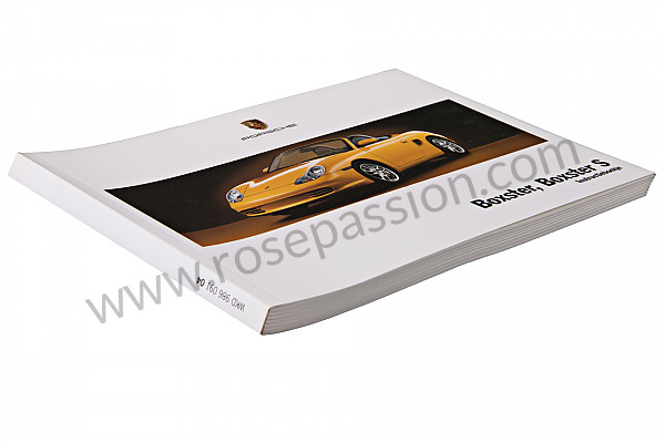 P91244 - Manuale d'uso e tecnico del veicolo in olandese boxster boxster s 2004 per Porsche 