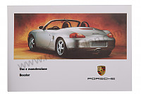 P79735 - User and technical manual for your vehicle in italian boxster boxster s 1997 for Porsche 
