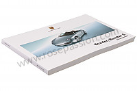 P130155 - Manuale d'uso e tecnico del veicolo in tedesco boxster boxster s 2008 per Porsche 