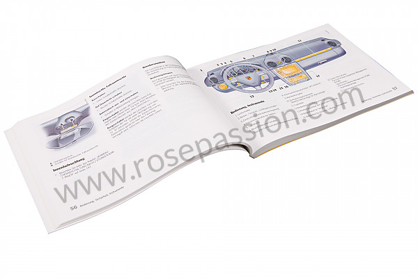P130155 - Manuel utilisation et technique de votre véhicule en allemand boxster boxster S 2008 pour Porsche 