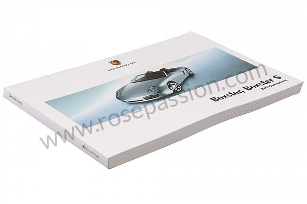 P130155 - User and technical manual for your vehicle in german boxster boxster s 2008 for Porsche 