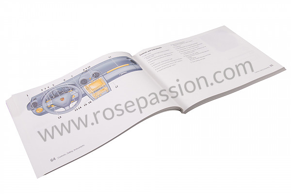 P106040 - Betriebsanleitung und technisches handbuch für ihr fahrzeug auf englisch boxster boxster s 2005 für Porsche 