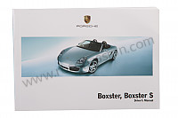 P106040 - User and technical manual for your vehicle in english boxster boxster s 2005 for Porsche 