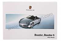 P119594 - User and technical manual for your vehicle in english boxster boxster s 2007 for Porsche Boxster / 987 • 2007 • Boxster s 3.4 • Cabrio • Manual gearbox, 6 speed