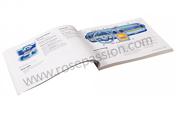 P130165 - Manuale d'uso e tecnico del veicolo in inglese boxster boxster s 2008 per Porsche 