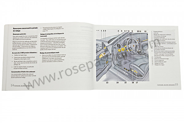 P119596 - Betriebsanleitung und technisches handbuch für ihr fahrzeug auf französisch boxster boxster s 2007 für Porsche Boxster / 987 • 2007 • Boxster 2.7 • Cabrio • 6-gang-handschaltgetriebe