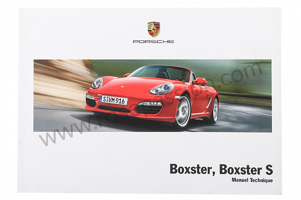 P145476 - User and technical manual for your vehicle in french boxster boxster s 2009 for Porsche 