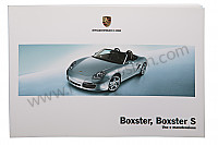 P106044 - Manuel utilisation et technique de votre véhicule en italien boxster boxster S 2005 pour Porsche 