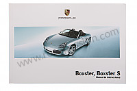 P106045 - Manuel utilisation et technique de votre véhicule en espagnol boxster boxster S 2005 pour Porsche Boxster / 987 • 2005 • Boxster 2.7 • Cabrio • Boite manuelle 6 vitesses