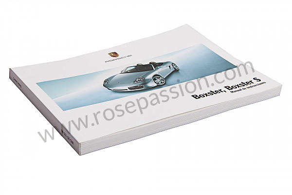 P106045 - Manuel utilisation et technique de votre véhicule en espagnol boxster boxster S 2005 pour Porsche 