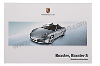 P130163 - Betriebsanleitung und technisches handbuch für ihr fahrzeug auf spanisch boxster boxster s 2008 für Porsche Boxster / 987 • 2008 • Boxster 2.7 • Cabrio • 5-gang-handschaltgetriebe