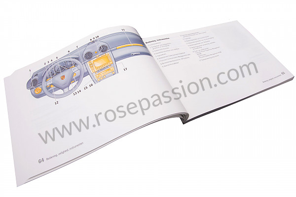 P106046 - Betriebsanleitung und technisches handbuch für ihr fahrzeug auf niederländisch boxster boxster s 2005 für Porsche 