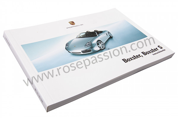 P106046 - Manual de utilización y técnico de su vehículo en holandés boxster boxster s 2005 para Porsche 