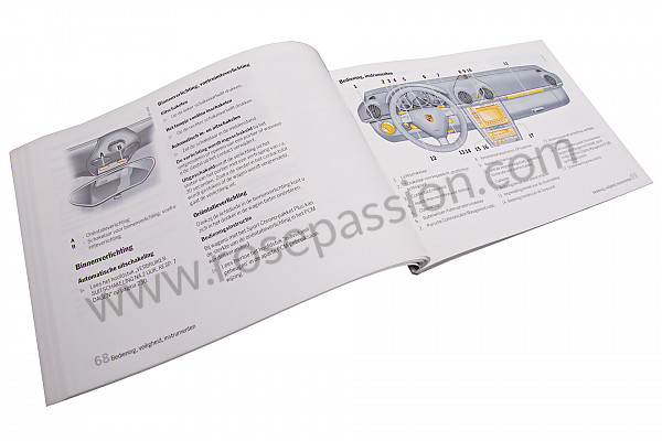 P119600 - Manuale d'uso e tecnico del veicolo in olandese boxster boxster s 2007 per Porsche Boxster / 987 • 2007 • Boxster s 3.4 • Cabrio • Cambio auto