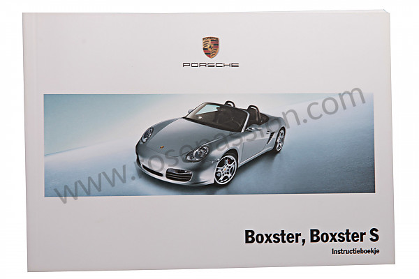 P130154 - Manuale d'uso e tecnico del veicolo in olandese boxster boxster s 2008 per Porsche 