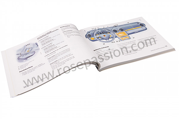 P130162 - Manuel utilisation et technique de votre véhicule en allemand cayman cayman S 2008 pour Porsche 