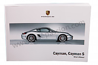 P119612 - User and technical manual for your vehicle in english cayman 2007 for Porsche 