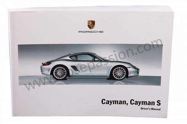 P119612 - User and technical manual for your vehicle in english cayman 2007 for Porsche 