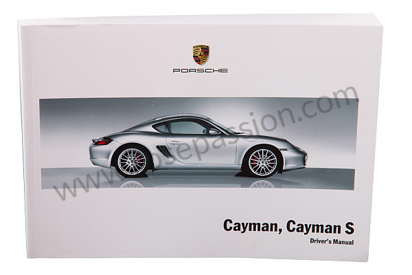 P130159 - Manual de utilización y técnico de su vehículo en inglés cayman cayman s 2008 para Porsche 