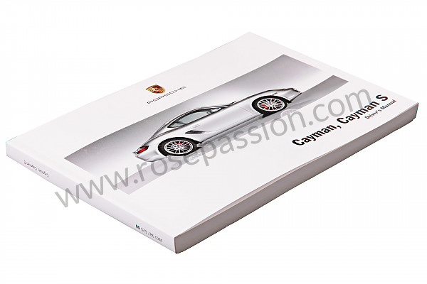 P130159 - Manuel utilisation et technique de votre véhicule en anglais cayman cayman S 2008 pour Porsche 