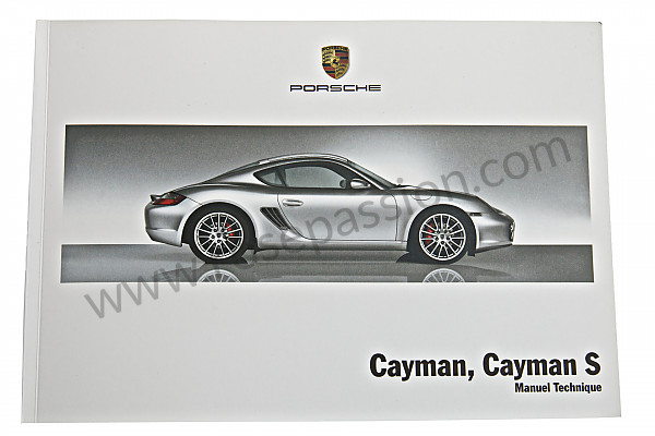P130153 - User and technical manual for your vehicle in french cayman cayman s 2008 for Porsche 