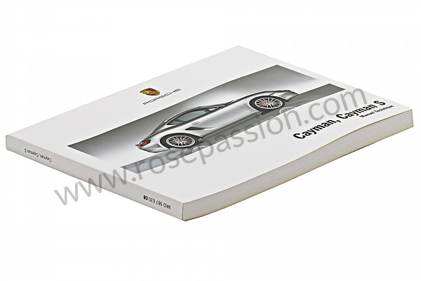 P130153 - User and technical manual for your vehicle in french cayman cayman s 2008 for Porsche 