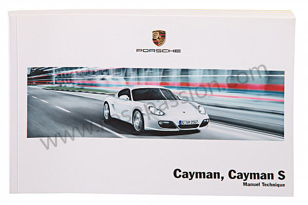 P145486 - Manuale d'uso e tecnico del veicolo in francese cayman cayman s 2009 per Porsche 