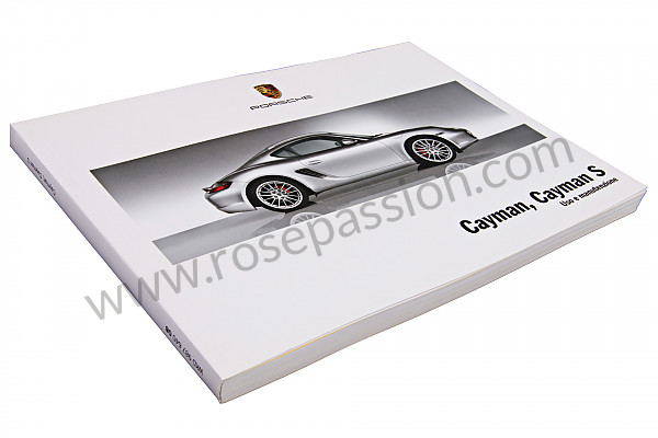 P130166 - Betriebsanleitung und technisches handbuch für ihr fahrzeug auf italienisch cayman cayman s 2008 für Porsche 