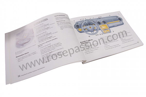 P130166 - Manuel utilisation et technique de votre véhicule en italien cayman cayman S 2008 pour Porsche 