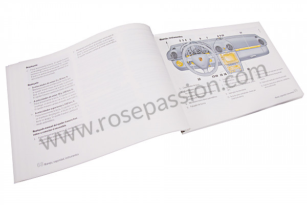 P119617 - Betriebsanleitung und technisches handbuch für ihr fahrzeug auf spanisch cayman 2007 für Porsche Cayman / 987C • 2007 • Cayman s 3.4 • Automatikgetriebe