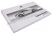 P119617 - Manuel utilisation et technique de votre véhicule en espagnol cayman 2007 pour Porsche 