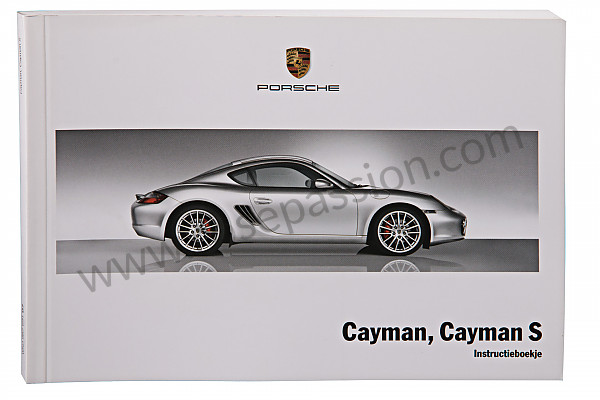 P119618 - User and technical manual for your vehicle in dutch cayman 2007 for Porsche 