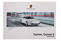 P145479 - Manual utilização e técnico do seu veículo em holandês cayman cayman s 2009 para Porsche 