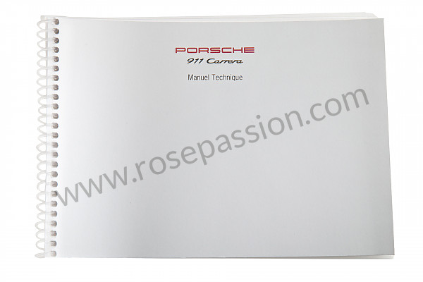 P80184 - Betriebsanleitung und technisches handbuch für ihr fahrzeug auf französisch 911 carrera 911 turbo 1994 für Porsche 