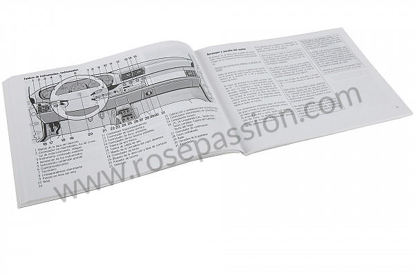P80405 - Betriebsanleitung und technisches handbuch für ihr fahrzeug auf spanisch 911 carrera 911 turbo 1998 für Porsche 