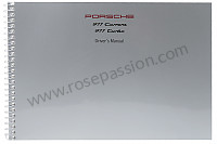 P80198 - Betriebsanleitung und technisches handbuch für ihr fahrzeug auf englisch 911 carrera 911 turbo 1995 für Porsche 